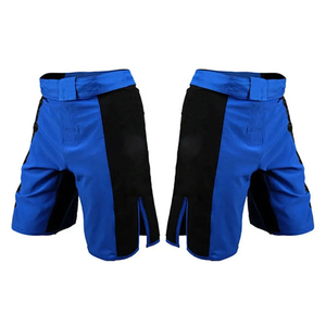 กางเกง MMA สีพื้นคุณภาพสูงสำหรับผู้ชาย ระบายอากาศได้ดี แห้งเร็ว เหมาะสำหรับออกกำลังกาย สำหรับผู้ใหญ่ในปากีสถาน - Product Image 4