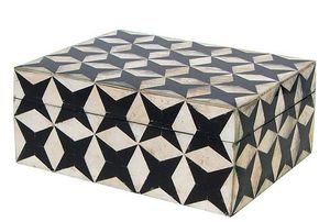 Boîte à bijoux en MDF durable avec couvercle sécurisé pour protéger les bijoux de la poussière et des dommages quotidiens - Product Image 2