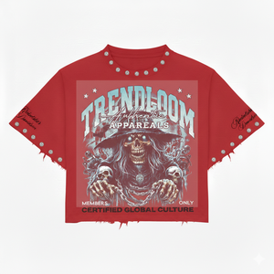 T-shirt unisexe en coton surdimensionné, style streetwear, logo personnalisé, style américain, décontracté, ample, impression personnalisée, streetwear - Product Image 2