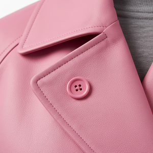 Gabardina Unisex de Cuero Genuino, Larga, para Invierno, con Doble Abotonadura y Cinturón en la Cintura, Estilo Elegante y Entallado - Product Image 6