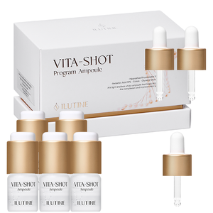 Sérum Éclaircissant et Hydratant Alpha Arbutine pour le Visage – Ampoule Liquide Anti-Taches et Anti-Rides à la Vitamine C et Glycérine - Product Image 1