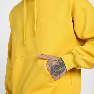 Vente en gros de sweats à capuche surdimensionnés pour hommes, personnalisables, respirants, streetwear, tissu tricoté durable, vêtements décontractés, fabricant OEM - Product Image 3