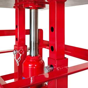 แม่แรงยกรถไฮดรอลิก2แพ็ค11000LBS รถยกสูงต่ำโปรไฟล์แม่แรงเปลี่ยนถ่ายน้ำมันเครื่องสำหรับซ่อมโรงรถรถบรรทุกยานยนต์สีแดง - Product Image 5