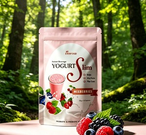 EVERFOOD Diet Shake Powder Mixed Berry Flavour 400g HALAL Certified Meal Replacement Nutrition Drink - Product Image 1