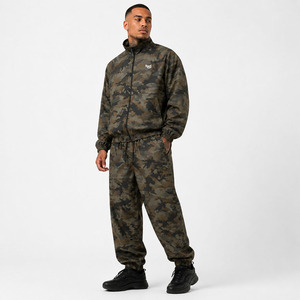 Conjunto Cortavientos de Camuflaje Estilo Y2K para Hombre, Trajes Deportivos Ligeros, Chaqueta de Nailon Impermeable, Suministro de Abrigos para Lluvia con Logotipo Personalizado - Product Image 4