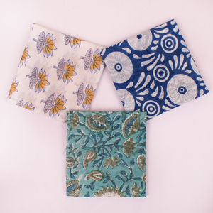 Bandana à motif Paisley, en coton fait main, unisexe, carré, pour animaux de compagnie, accessoires de plage d'été, pour motards, artisanat authentique - Product Image 1