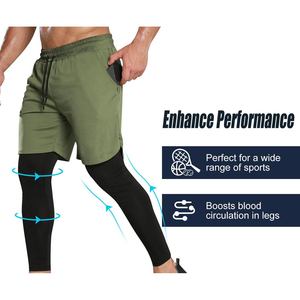 Shorts de course islamiques modestes pour hommes, shorts de sport pour hommes musulmans, couvre-awrah, vêtements de sport modestes jusqu'aux genoux, short Awrah. - Product Image 5