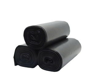 Bolsas de basura negras en rollo, bolsas de basura planas, bolsas de plástico para residuos, exportación desde Vietnam, buena oferta. - Product Image 6