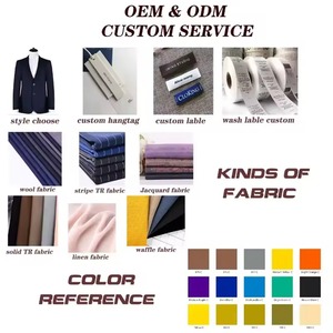 Trajes y Blazers para Hombre al por Mayor, Personalizados, en Tela TR, Tallas Grandes, Estilo Americano/Británico, Alta Calidad, Suministro ODM - Product Image 6