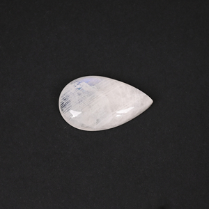 Pierre précieuse cabochon en forme de poire, pierre de lune arc-en-ciel naturelle de 39,5 carats, pour la création de bijoux - Product Image 3