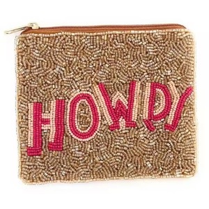 BOTOX MONEY LATEST BEADED PERSONALIZED COIN <b>PURSE</b> with ZIPPER <b>Small</b> Size for LADIES BULK QUANTITY From Mushroom Flower everyday - Product Image 2