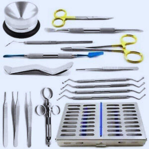 Kit d'instruments chirurgicaux dentaires pour extraction, forceps et élévateurs, certifié CE, OEM - Product Image 1