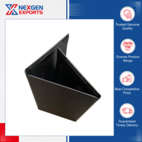Penutup Menu Kulit PU 3 Panel Lipat Tiga dengan Cetak Foil Emas, Dapat Dikustomisasi untuk Restoran, Bar, Hotel Nexgen
