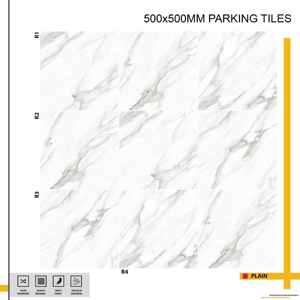 Dalles de stationnement extérieures renforcées 20x20 pouces offrant une durabilité accrue pour les installations intensives en extérieur. - Product Image 1