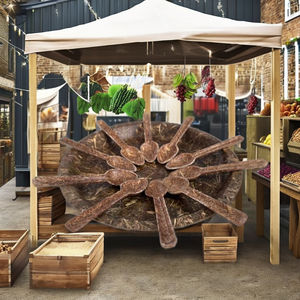 Bulk SPS Kalyan Machines SPSBP0095 Biodegradable Compostable Disposable Eco-Friendly <b>Plates</b> Dishwasher Safe Lightweight for - Product Image 1