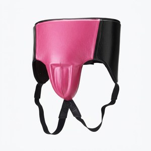 อุปกรณ์ป้องกันขาหนีบหนังแท้สำหรับชกมวยและคิกบ็อกซิ่งแบบหนัก - Product Image 1