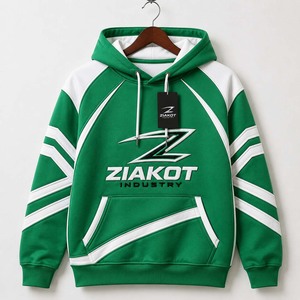 Sweat-shirt à capuche en molleton personnalisé, vente en gros, pull épais, sweat-shirt à logo personnalisé, ZIAKOT INDUSTRY, fabricant pakistanais - Product Image 2