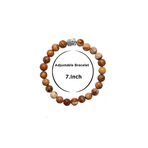 High Quality Picture jasper <b>Beads</b> Buddha <b>Bracelet</b> Romantic Gift Fashion Charm Jewelry for <b>Men</b> Women Energy Meditation - Product Image 6