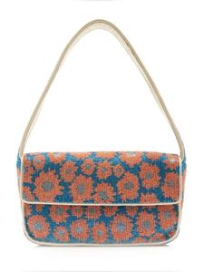 Bolso de Mano Moderno Color Rojo Rubí con Cuentas Hechas a Mano, Patrón Floral Abstracto, Cuentas de Vidrio, Ligero, Portátil, Romántico, Estético, 2026 - Product Image 5