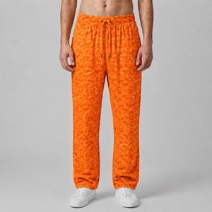 Men's Camouflage Print Sweatpants <b>Elastic</b> <b>Waist</b> Casual Jogger Pants Breathable Lightweight Polyester <b>Trousers</b> Spring Wear - Product Image 6