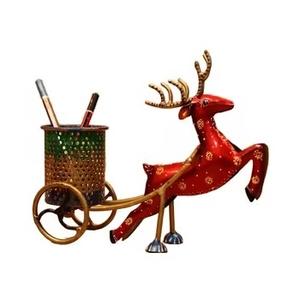 Elegant Reindeer Design <b>Pen</b> Stand for Home Study Office Use to Maintain Order of Writing Accessories and Table Supplies at Bulk - Product Image 3