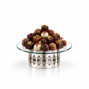 Luxury Gold Finished Hammered Chocolate <b>Stand</b> <b>for</b> Hotels Restaurants Weddings & Events Custom Sizes & Colors Available <b>for</b> <b>Sale</b> - Product Image 2