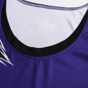 Tenues de basketball en mesh respirant, grandes tailles, avec design personnalisable, protection antibactérienne, séchage rapide et unisexe - Product Image 4