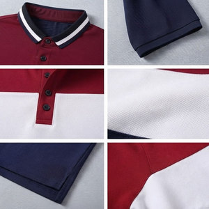 Hot Selling New Design Custom Logo Solid Color Cotton Plus Size <b>Polo</b> <b>Shirts</b> For Men's With Custom Packing - Product Image 5