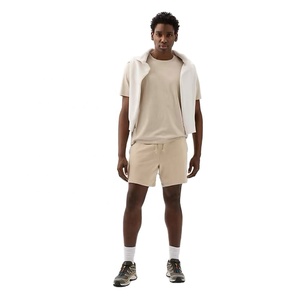 Short de sport solide en molleton doux 100% coton Couleurs personnalisées de haute qualité Séchage rapide Écologique - Product Image 6