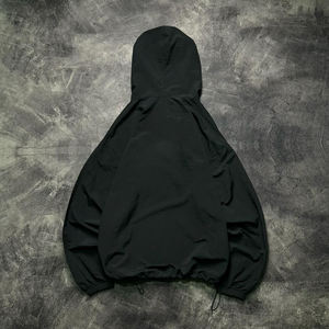 Chaqueta Cortavientos para Hombre, Ligera, con Cierre Completo y Capucha, Tejido Transpirable Resistente al Agua para Actividades al Aire Libre - Product Image 6