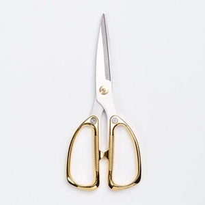 Ciseaux SHEARART à poignée dorée en acier inoxydable, 4 lames ultra-affûtées, outil de coupe polyvalent, lavable au lave-vaisselle, pour la maison, le bureau et les occasions cérémonielles - Product Image 3