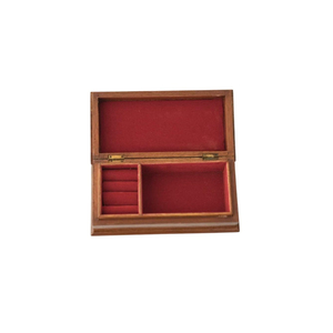 Custom Logo Multi-Compartment Wooden <b>Jewelry</b> <b>Box</b> With Mirror Lid & Drawer <b>Vintage</b> Solid Wood Jewellery Storage Organizer Case - Product Image 4