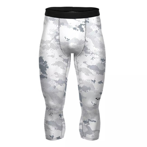 ผู้ผลิต OEM มาตรฐาน BSCI กางเกงรัดรูปออกกำลังกายวิ่งสำหรับผู้ชาย ไซส์ใหญ่พิเศษ 3XL กางเกงเลกกิ้งรัดรูปสำหรับเล่นกีฬา Pour Hommes - Product Image 3