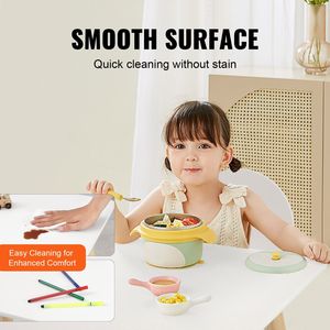 Set Tavolo Multiattività per Bambini con 2 Sedie, Arredamento per Bambini per Arte, Artigianato, Lettura e Apprendimento Modello D0100HADF9G - Product Image 4