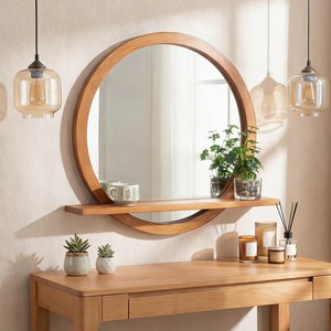 Premium Grade Pine Wood Traditional Design Eco-friendly Handmade <b>Wall</b> <b>Mirrors</b> Frames OEM Custom Wholesale | Aqudus Saleem India - Product Image 2