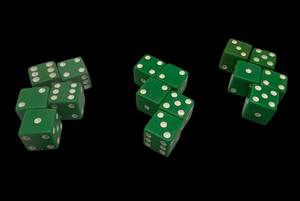 HANDMADE RESIN PATTERN ECO-friendly Portable 6 Sided Acrylic Round Corner Standard Game D6 <b>Dice</b> for Yahtzee Game - Product Image 5