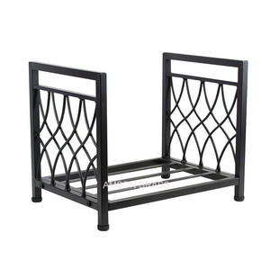 Modern Design Folding Log Holder Black Coated Finished portable Log Holder - Product Image 1