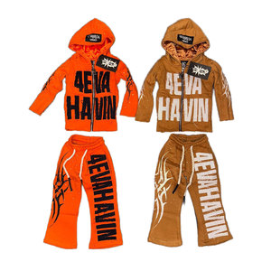 ชุดวอร์มลำลองสำหรับผู้หญิงสำหรับฤดูหนาว ผ้าฝ้าย 100% แห้งเร็ว ระบายอากาศได้ดี สวมใส่สบาย สีพื้น ผ้าฟลีซ มีซิป ฮู้ด - Product Image 1