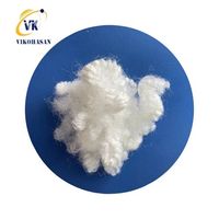 Flocons de PET recyclé de haute qualité 100 %, fibres courtes de polyester siliconées creuses, certifiées ISO9001:2015 OEKOTEX, ignifuges