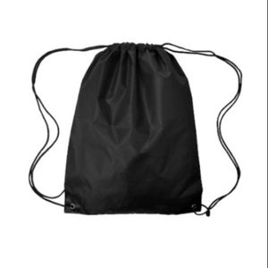 Customized Logo Size Color Wholesale Reused Non-woven Shopper Tote <b>Drawstring</b> Bag - Product Image 5