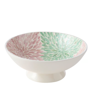 Handcrafted Stylish Pedestal Capiz Serving <b>Bowl</b> for Fruits, <b>Snacks</b> Decorative <b>Bowls</b> for Table Party from Vietnam - Product Image 2