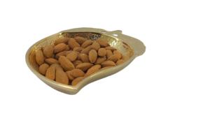 Bol de service en or 24 carats, forme de mangue, article cadeau, bol au design unique, or pour fruits secs, décoration de la maison et de la table - Product Image 5