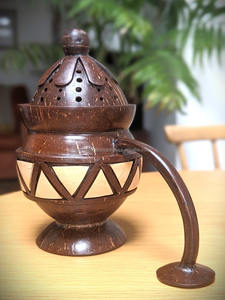 เตา bakhoor ไม้สำหรับน้ำมันหอมระเหยผ่อนคลายและใช้ทางจิตวิญญาณ - Product Image 3