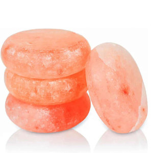 Export Grade Himalayan Salt <b>Massage</b> Stone <b>Hand</b> Polished Therapy Stone For <b>Massage</b> And Wellness Use - Product Image 1