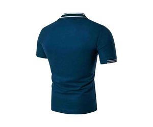 เสื้อโปโลแขนสั้นผู้ชายพร้อมดีไซน์โลโก้ – สไตล์คลาสสิกสำหรับใส่ในออฟฟิศ งานอีเว้นท์ และชุดทีม - Product Image 2