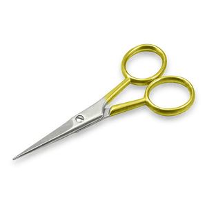 Tijeras de corte de pestañas hechas a mano, tijeras de belleza de punta afilada de acero inoxidable, etiqueta privada con embalaje personalizado - Product Image 3