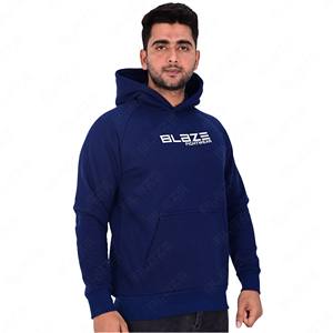 Nueva venta al por mayor estilo en blanco de peso pesado Boxy Hoodies Keep Warm French Terry Solid Black Oversize Hoodie suéter de alta calidad para hombres - Product Image 1