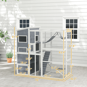Cuccia e Arredamento per Animali Domestici, Recinto per Gatti - Product Image 4