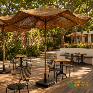 Sombrilla Premium de Fibra de Coco para Hoteles, Resorts, Comedores al Aire Libre y Jardines Eco2go Vietnam - Product Image 4