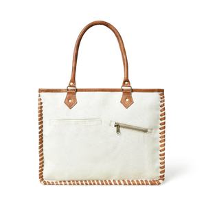 Sac en cuir classique en toile pour femmes de haute qualité style pliant avec motif de points-Meilleur prix - Product Image 4